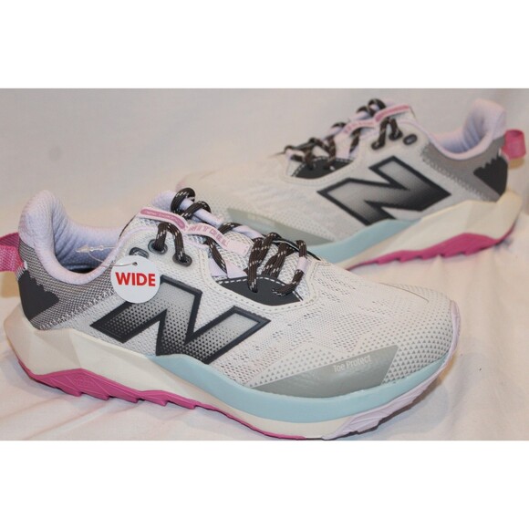 New Balance DynaSoft Nitrel v6 Women's Trail Running Shoes GRAY NIB SZ 6.5 WIDE - Picture 1 of 6